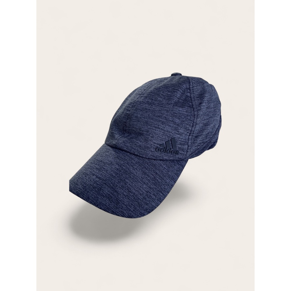 Adidas Climalite Navy Space Dye Athletic Running Training Baseball Cap
